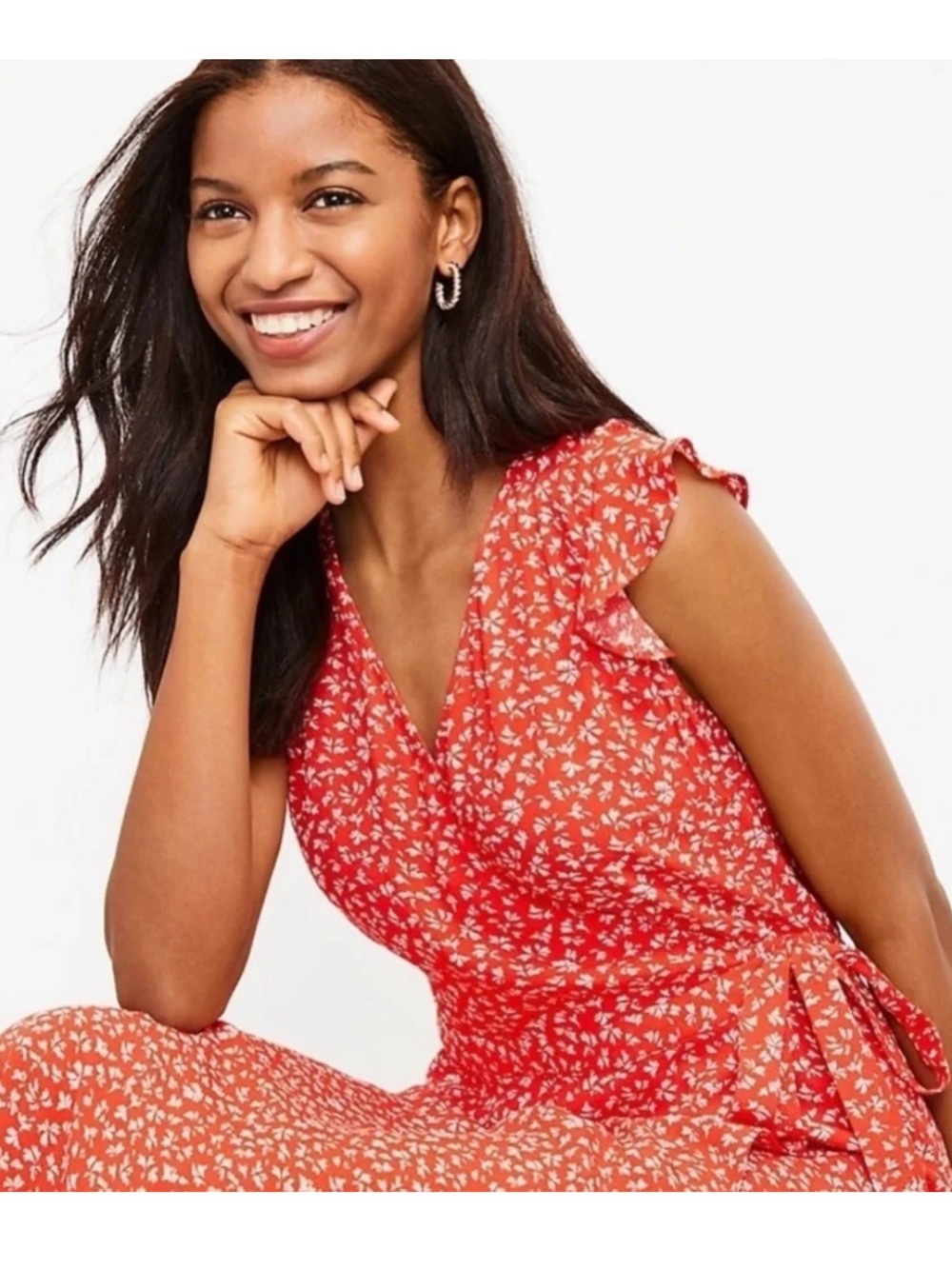 LOFT wrap dress